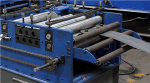 roll painel dá forma à máquina